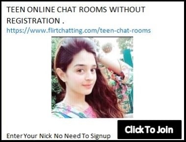 Online teenage chat rooms